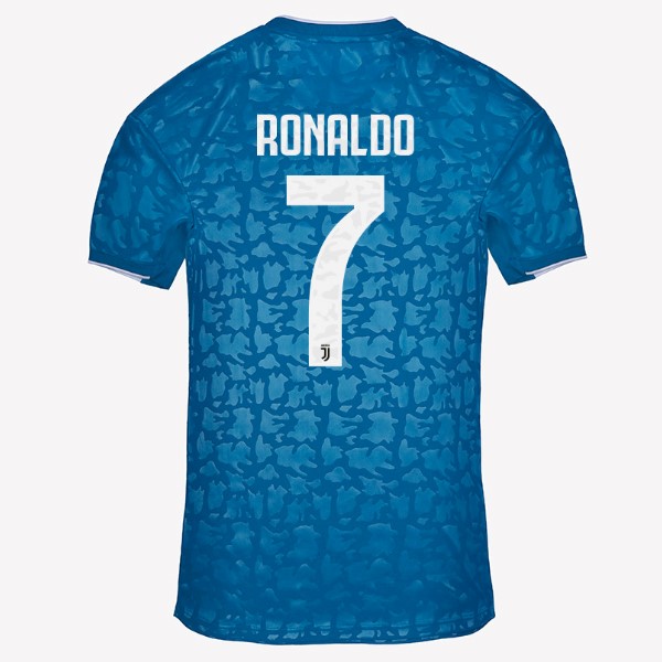 Camiseta Juventus NO.7 Ronaldo 3ª Kit 2019 2020 Azul